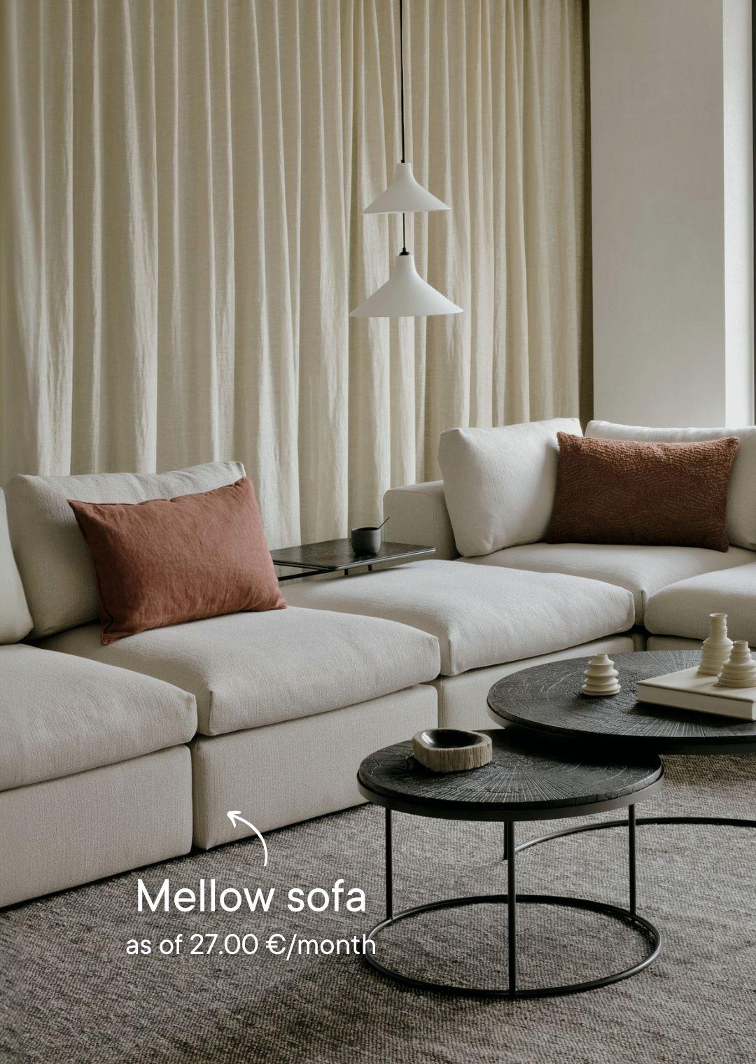 Live Light | Rent living room furniture for your temporary expat home