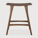 Teak Osso counter stool