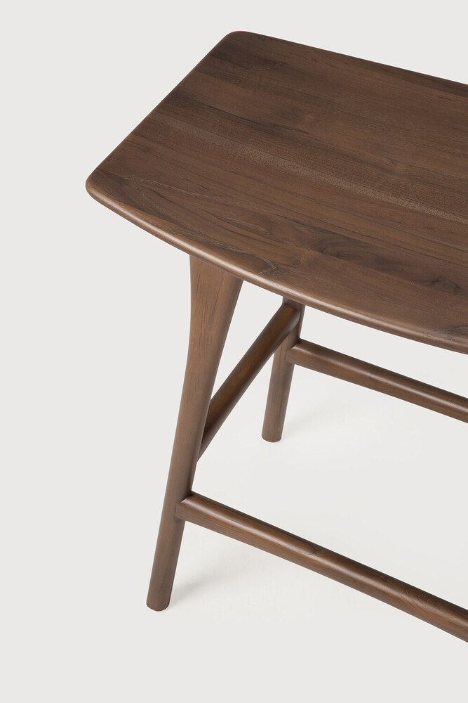 Teak Osso counter stool