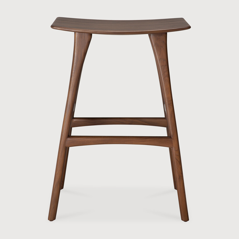 Teak Osso bar stool