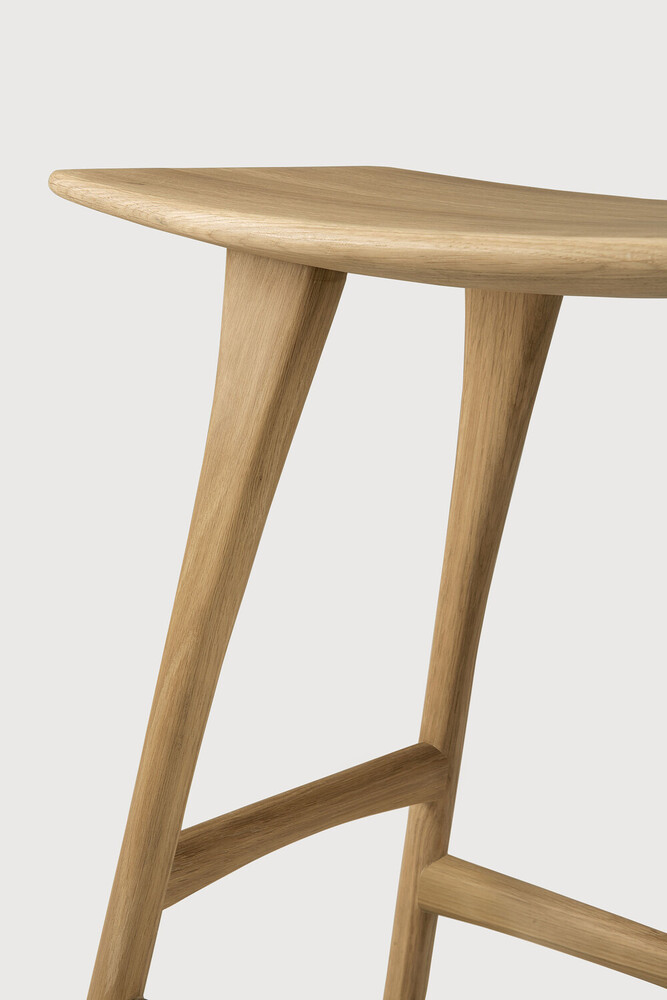 Oak Osso counter stool - contract grade