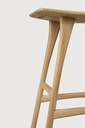 Oak Osso counter stool - contract grade