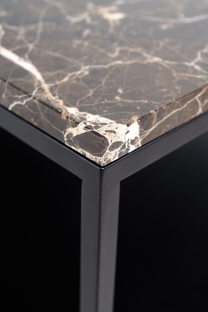 Stone coffee table - Black Emperador