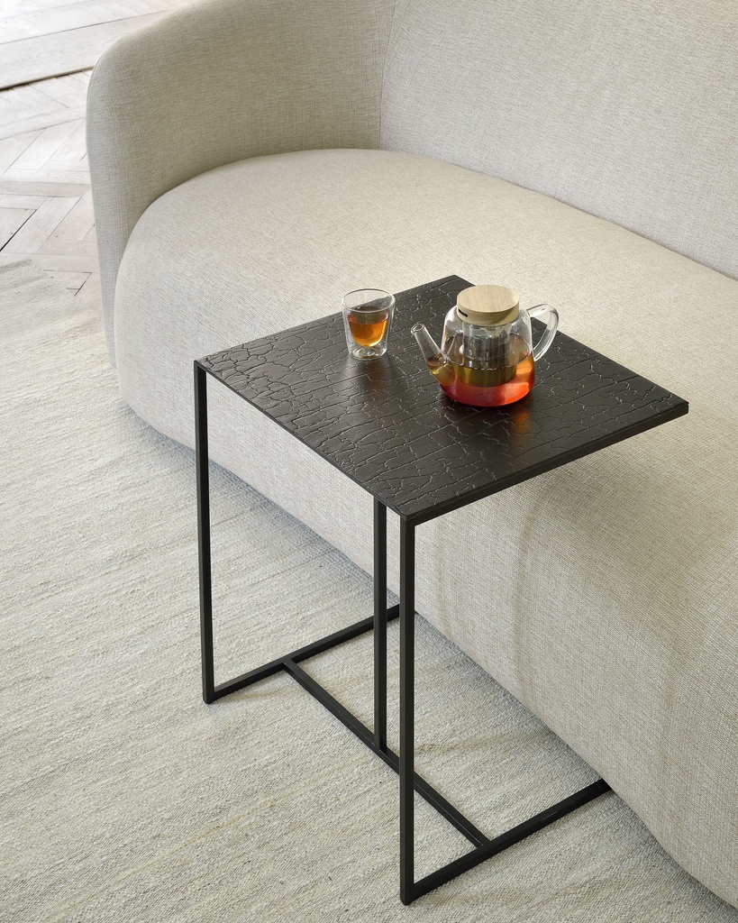 Triptic side table - lava