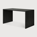 Oak black U desk