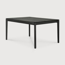 Oak Bok black dining table