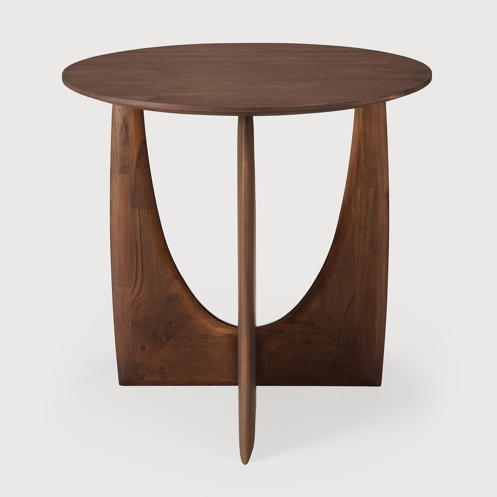 Geometric side table