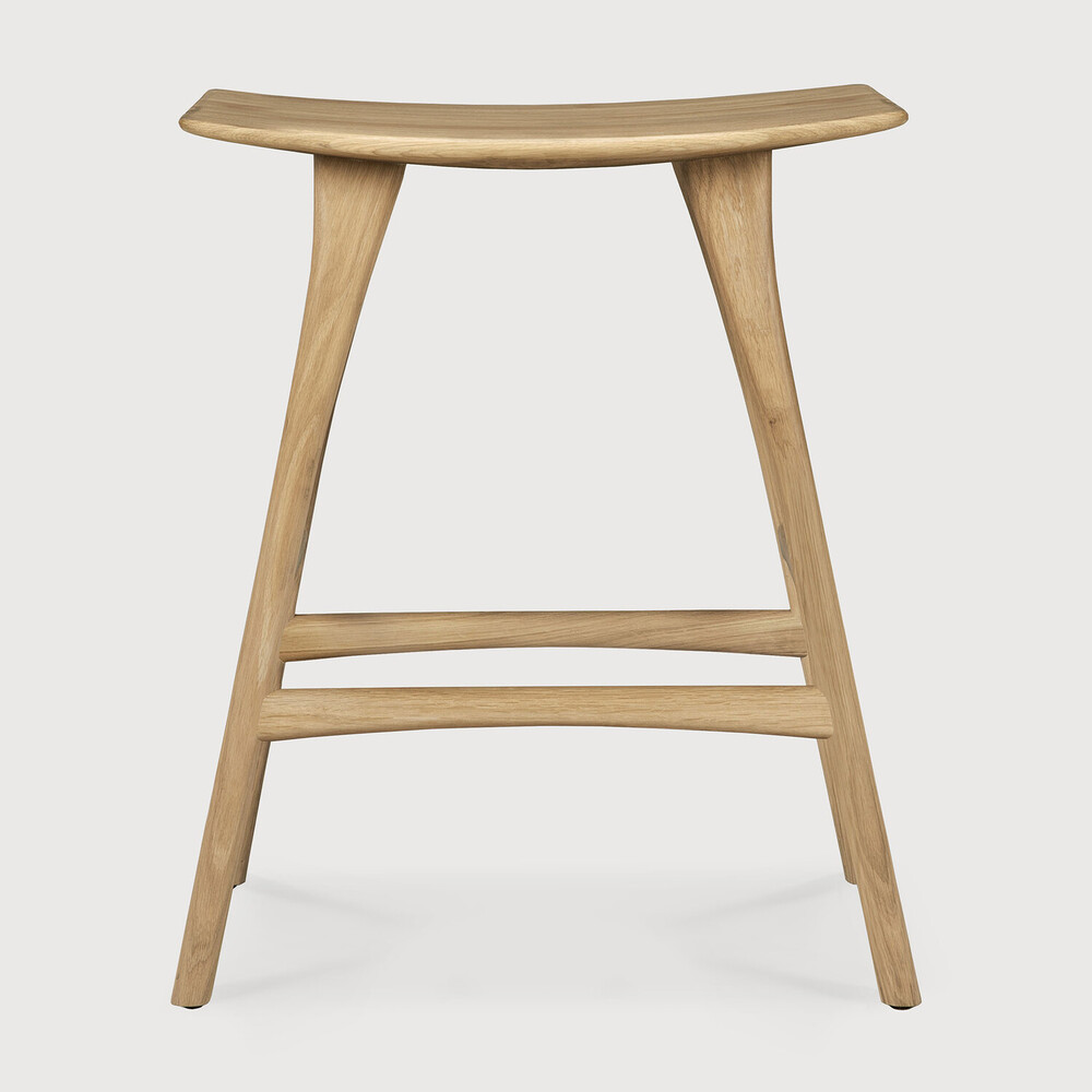 Oak Osso counter stool - contract grade