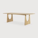 Oak Geometric dining table