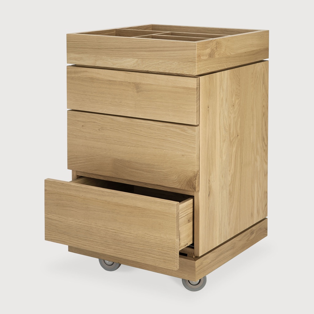 Dressing unit on wheels - 3 drawers