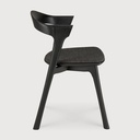 Oak Bok black dining chair