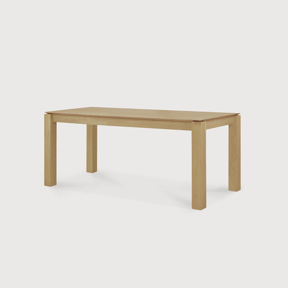 Oak Slice dining table