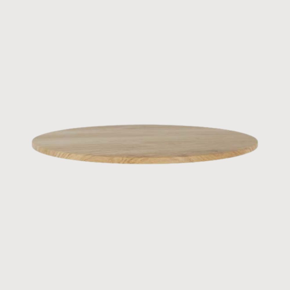 Oak round table top