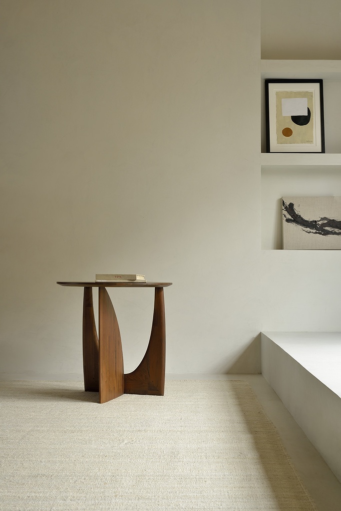 Geometric side table