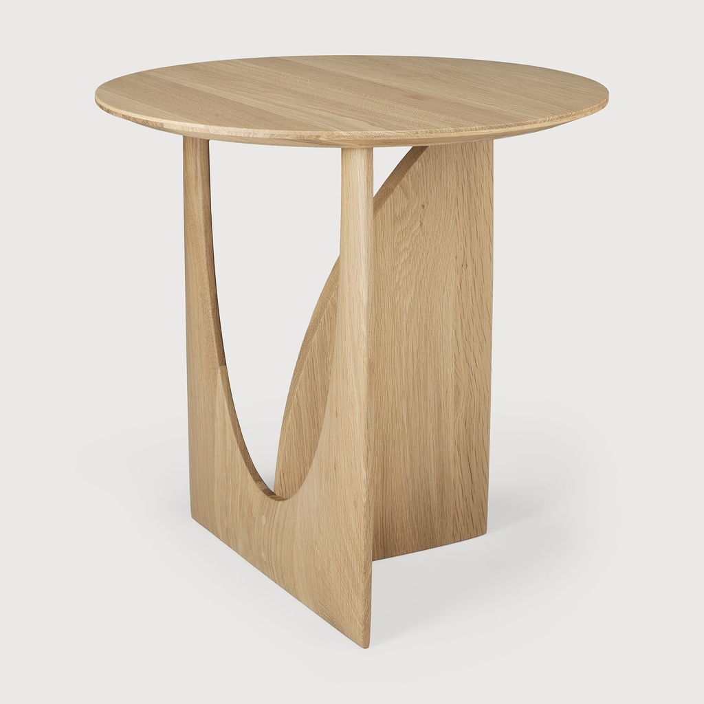 Geometric side table