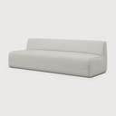 Sienna outdoor modular sofa - 3 seater