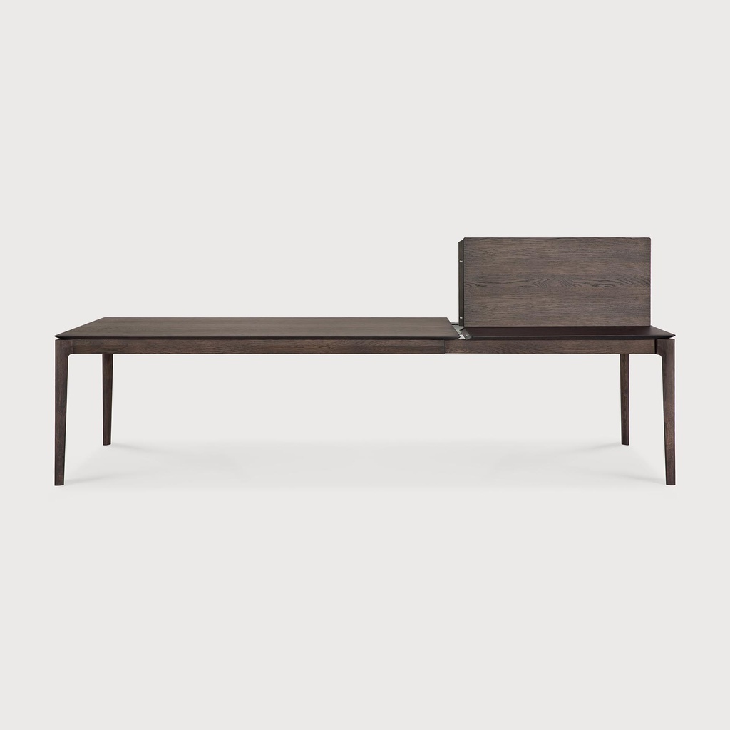 Oak Brown Bok extendable dining table