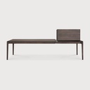 Oak Brown Bok extendable dining table
