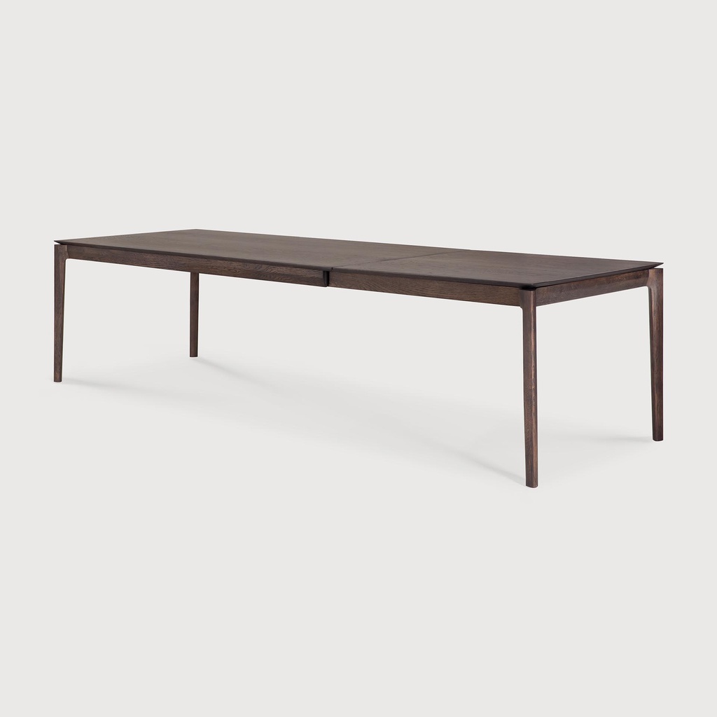 Oak Brown Bok extendable dining table
