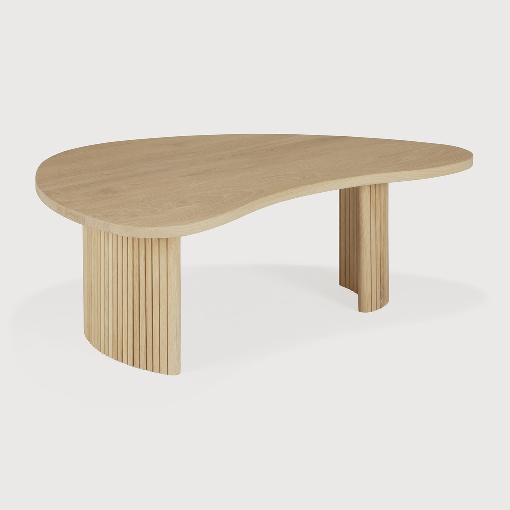 Oak Boomerang coffee table