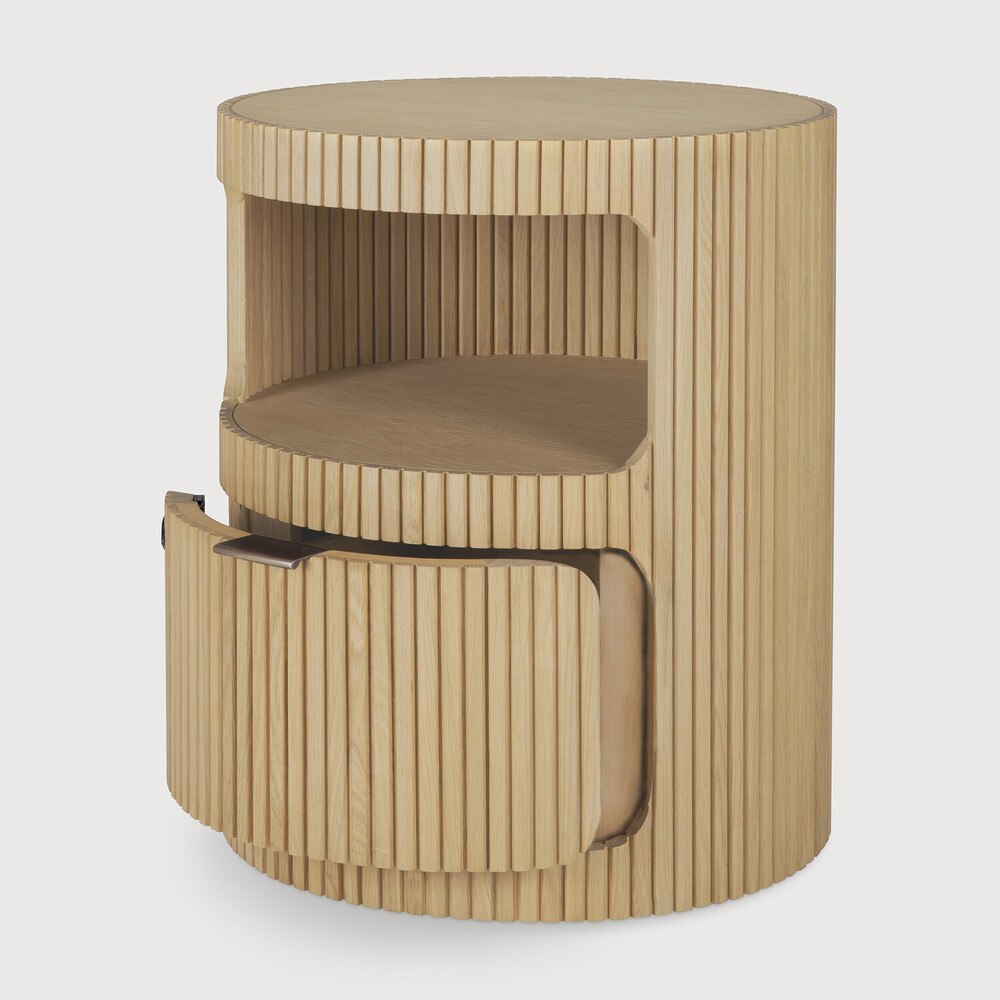 Boomerang drawer unit
