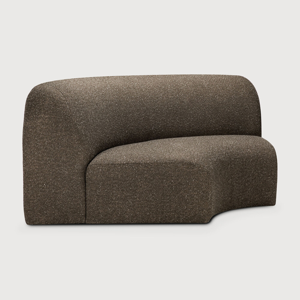 Bulky sofa - 90° round corner