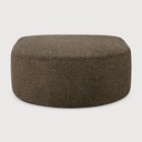 Bulky sofa - semi circle footstool