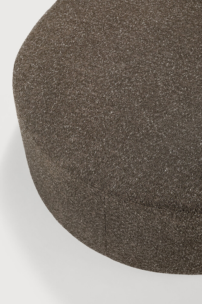 Bulky sofa - semi circle footstool