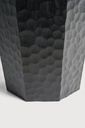 Black Chopped waste paper basket