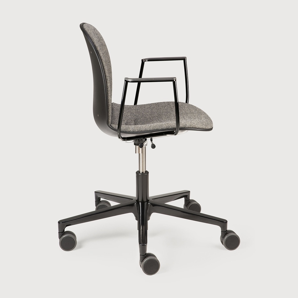 Office Chair 6070 SB,  soft wheels, armrests