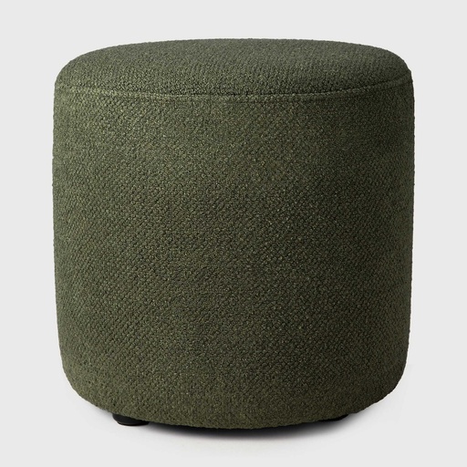 [20146] Pouf Barrow (Pine Green fabric)