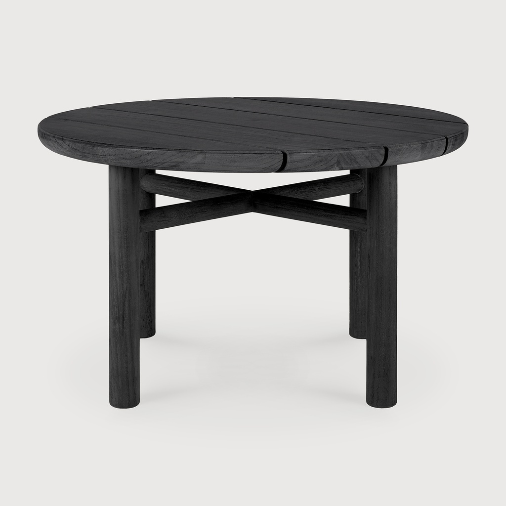 Quatro outdoor side table - black