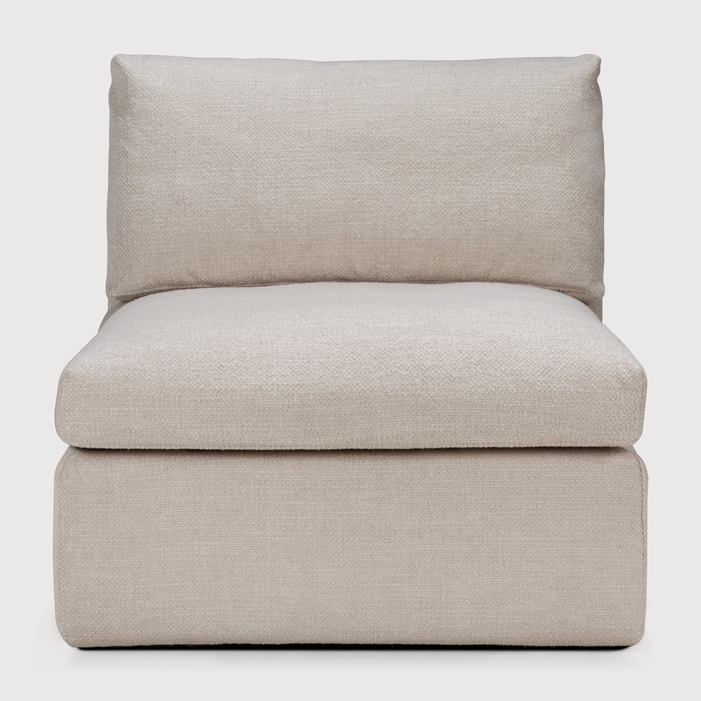 Canapé modulaire Mellow - 1 personne - Ivory