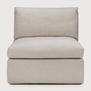 Canapé modulaire Mellow - 1 personne - Ivory