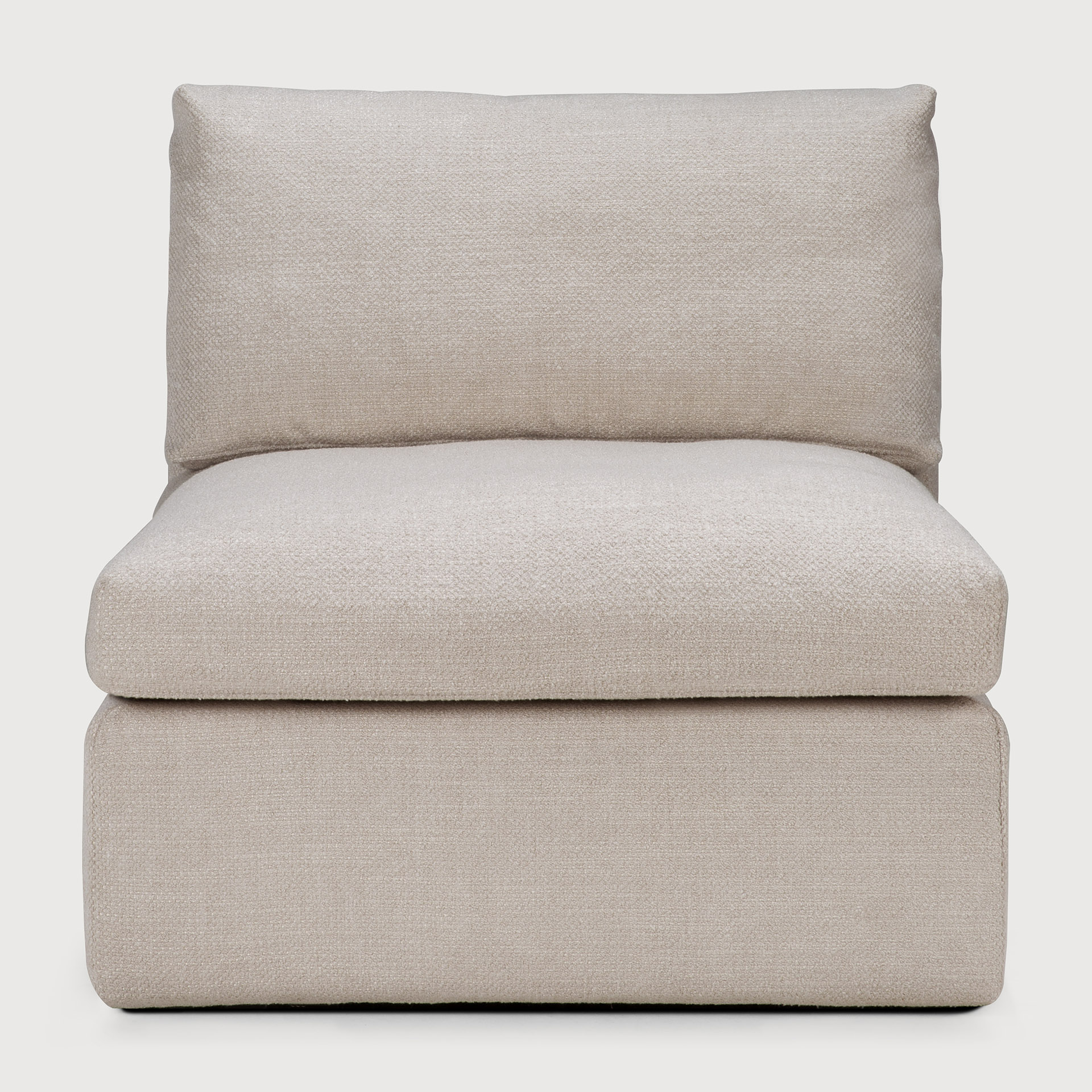 [20024] Mellow modulaire sofa - 1 zit - Afneembare bekleding