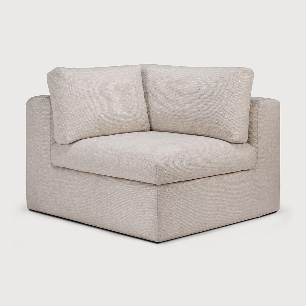 Mellow modulaire sofa - Hoekelement - Afneembare bekleding