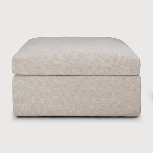 [20028] Mellow sofa - footstool - Ivory