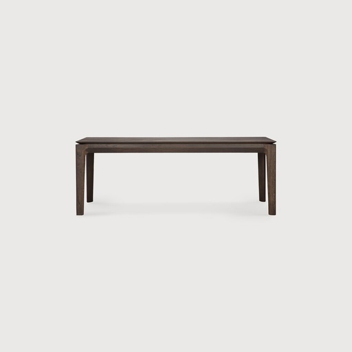 [51545] Oak brown Bok bench (126x35x46cm)