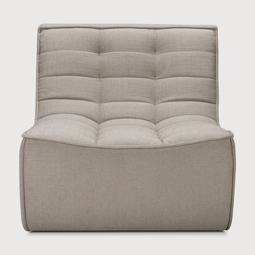 [20266] N701 modulaire sofa - 1 zit (Ecru Eco fabric)