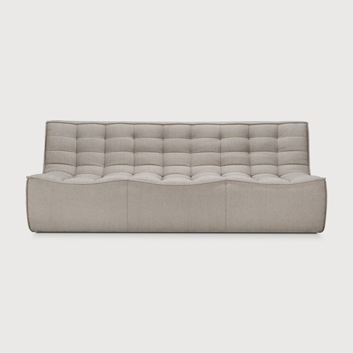 [20268] N701 modulaire sofa - 3 zit (Ecru Eco fabric)