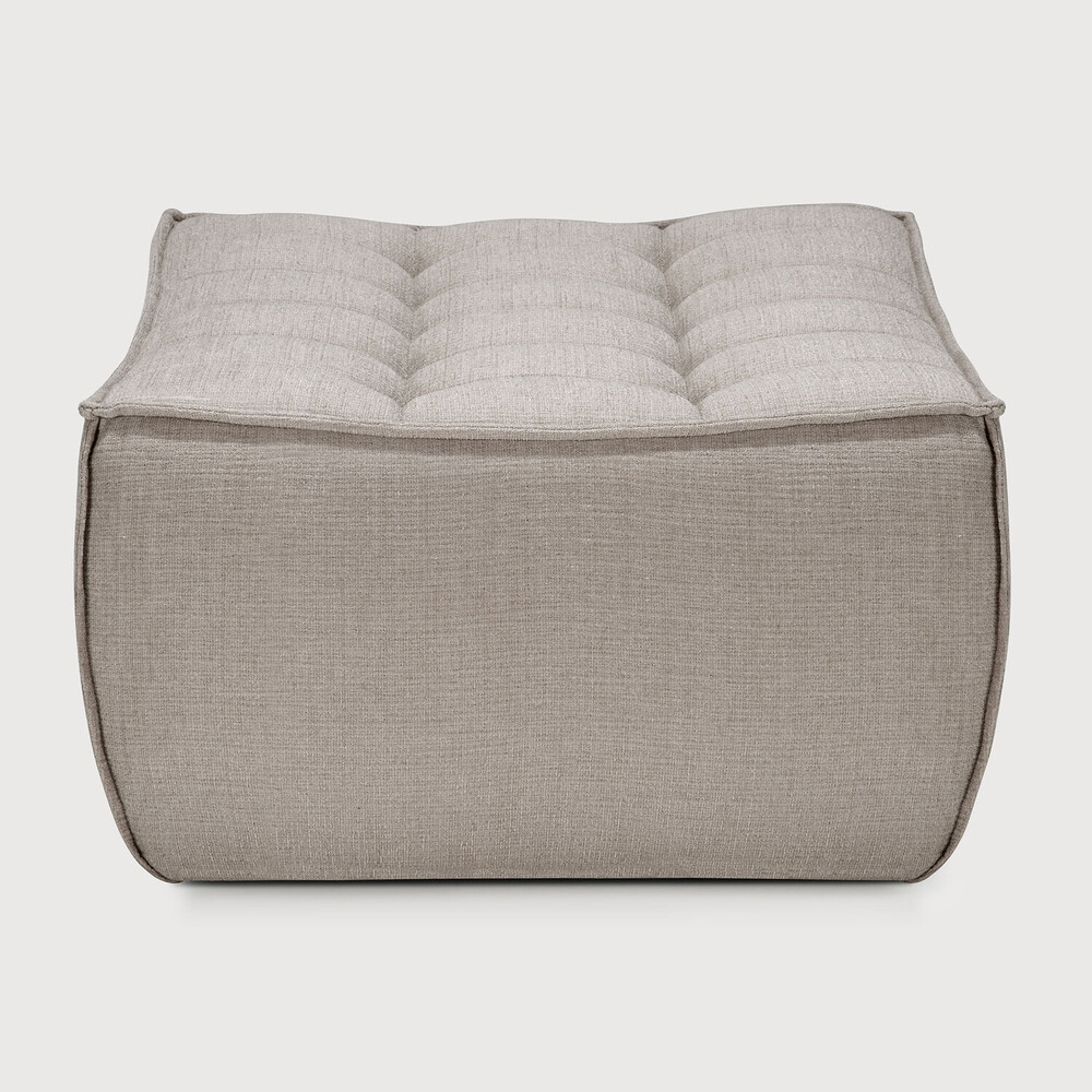 [20269] Repose-pieds N701 (Ecru Eco fabric)