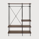 Oscar hanging rack - with garment rail