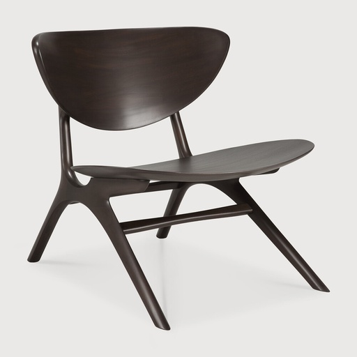 [35056*] Eye lounge chair (Mahogany)
