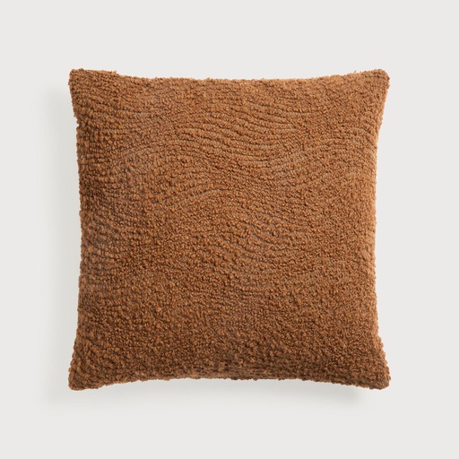[21304] Coussin Wave - carré (Cinnamon)