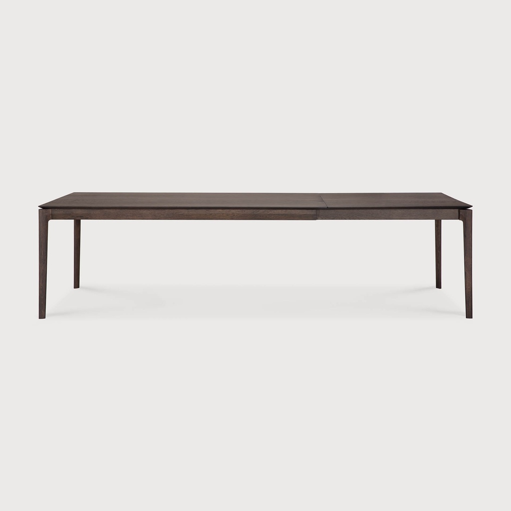 Oak Brown Bok extendable dining table