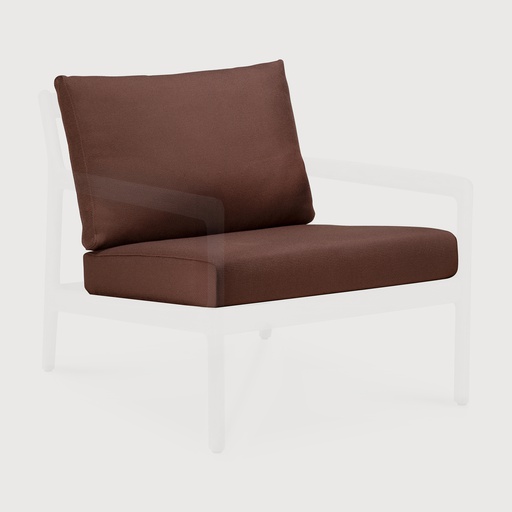 [21286] Jack outdoor cushion set - lounge chair (Burgundy)