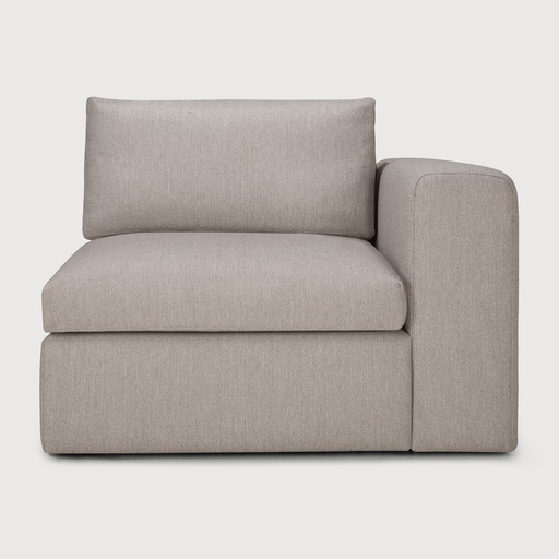 [20275] Mellow modulaire sofa - Zitbank linkse armleuning - Clay