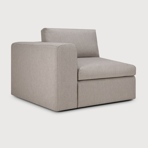 [20276] Mellow sofa - end seater right - Clay