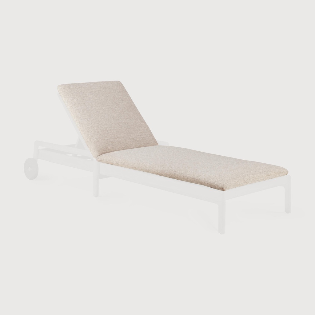 Jack outdoor adjustable lounger thin cushion