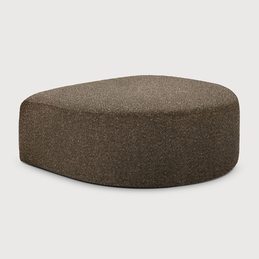 [21443] Bulky sofa - semi circle footstool